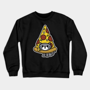 Pizza Cat Crewneck Sweatshirt